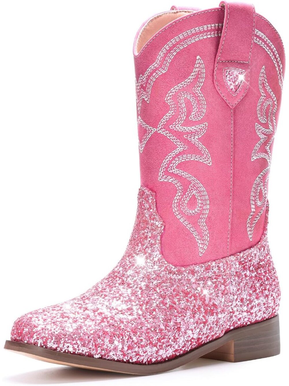 Cowboy Boots for Girls and Boys - Western Cowgirl Boots Unisex Mid Calf Riding S